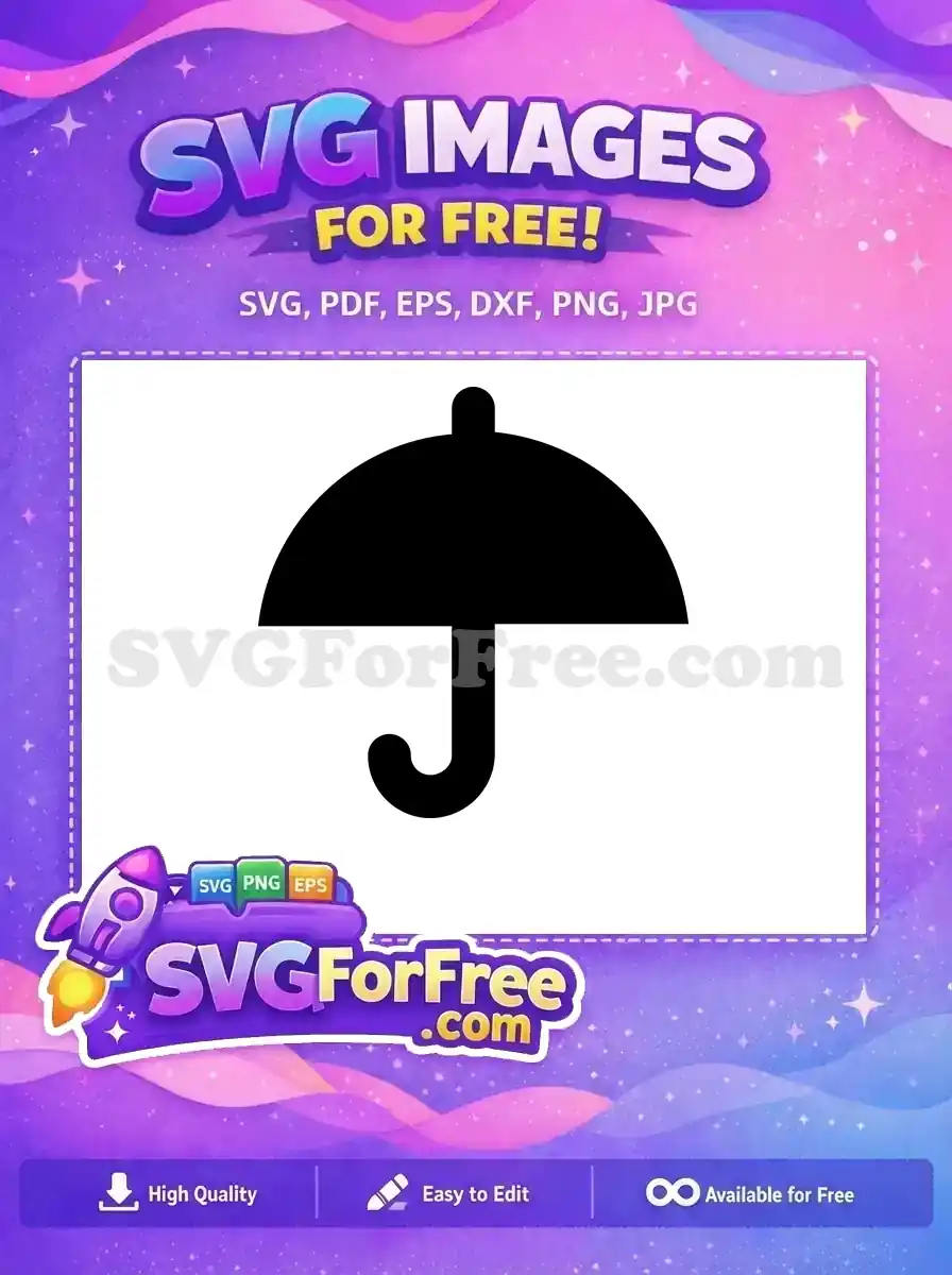 Free Weather Protection Free Rainfall Design Umbrella Free SVG