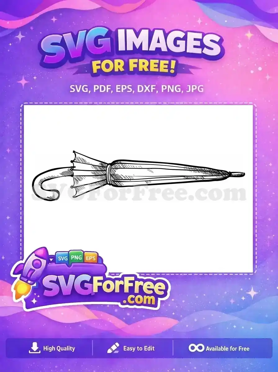 Free Umbrella Silhouette Free Black Rain Umbrella Free SVG