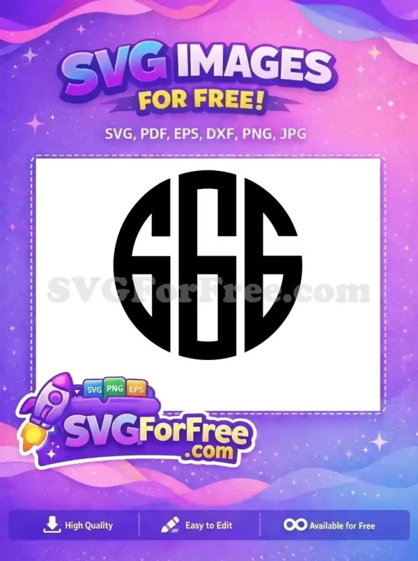 Free Number 666 Free Circle Lettering Number Free SVG