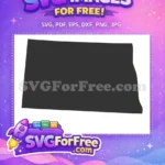 Free North Dakota Outline Free State Shape USA Free SVG - Instant Download