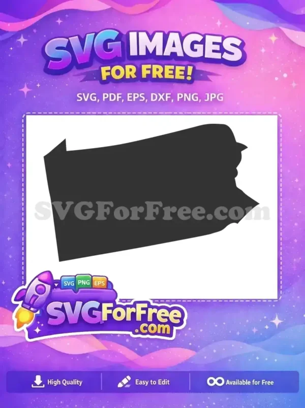 Free Pennsylvania Outline Free US State Silhouette Free SVG Free Pennsylvania Outline Free US State Silhouette Free SVG