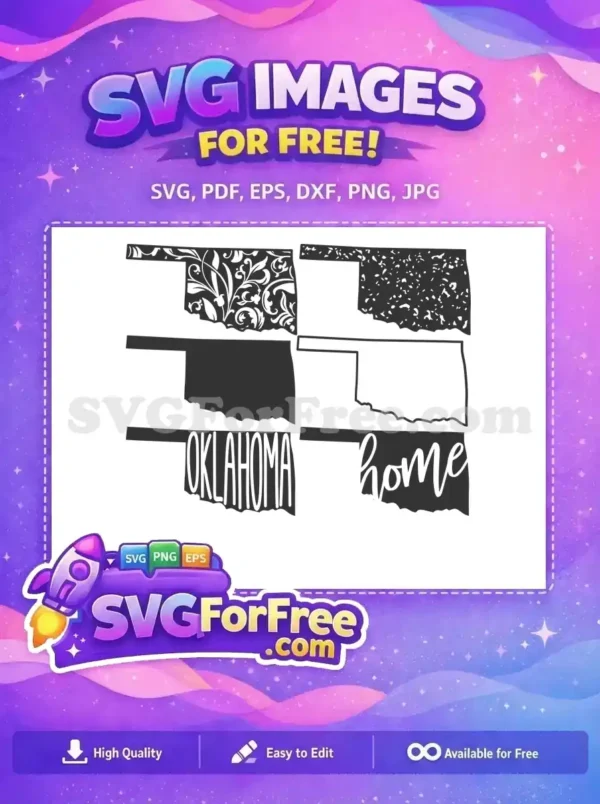 Free Floral Pattern Free Grunge Texture Oklahoma Free SVG