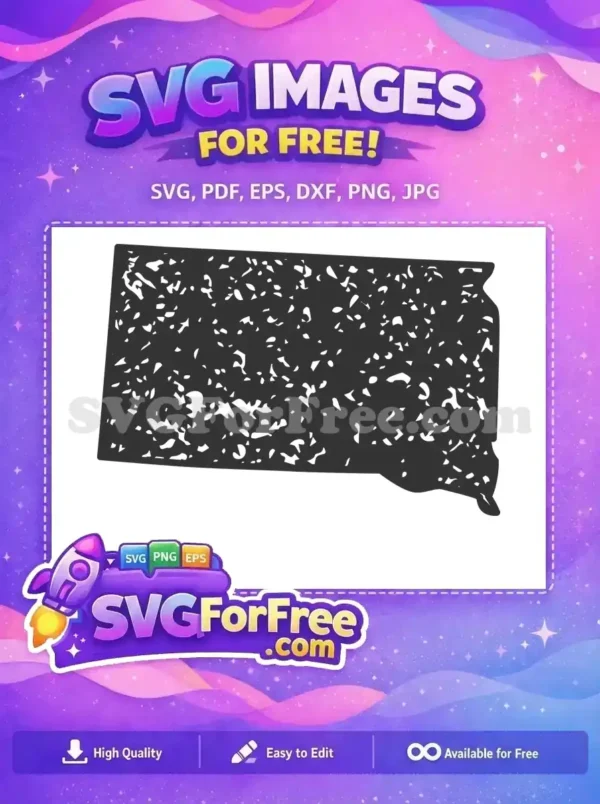 Free Detailed Cutout Free South Dakota State Free SVG Free Detailed Cutout Free South Dakota State Free SVG