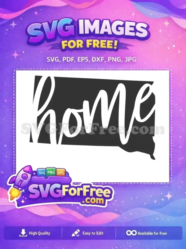 Free South Dakota Home Free State Love Silhouette Free SVG Free South Dakota Home Free State Love Silhouette Free SVG