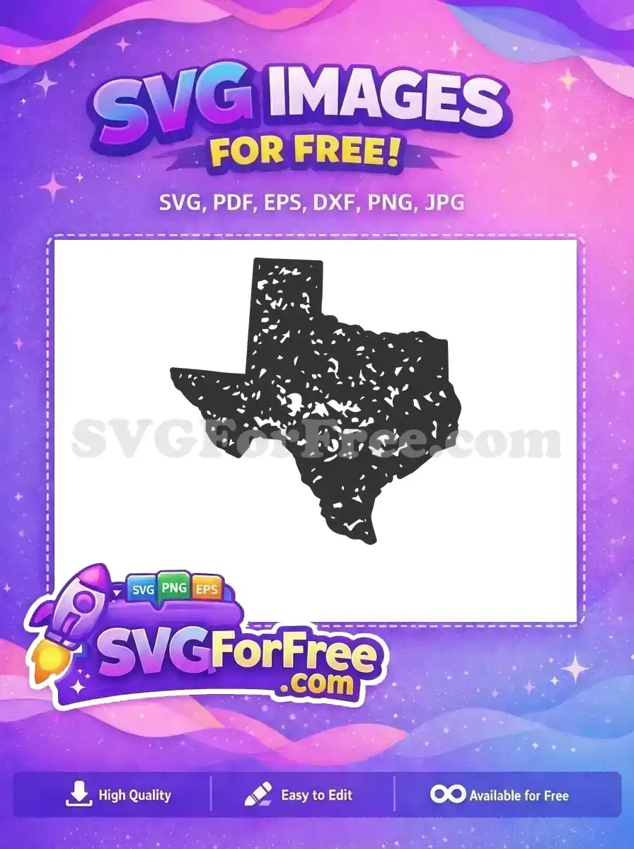 Free Texas State Free Silhouette USA Free SVG 2