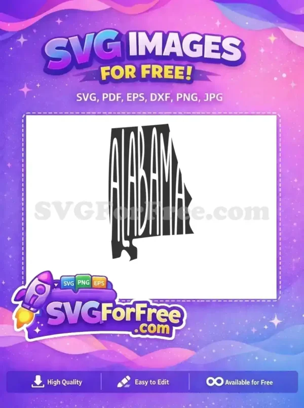Free Alabama Outline Free State Silhouette USA Free SVG 1 Free Alabama Outline Free State Silhouette USA Free SVG 1