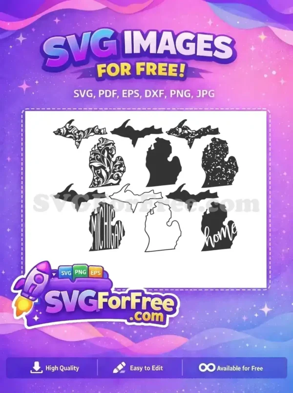 Free Intricate Floral Free Solid Michigan State Free SVG Free Intricate Floral Free Solid Michigan State Free SVG