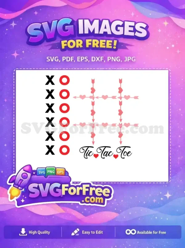 Free Heart Arrows Free Tic Tac Toe Valentines Free SVG Free Heart Arrows Free Tic Tac Toe Valentines Free SVG