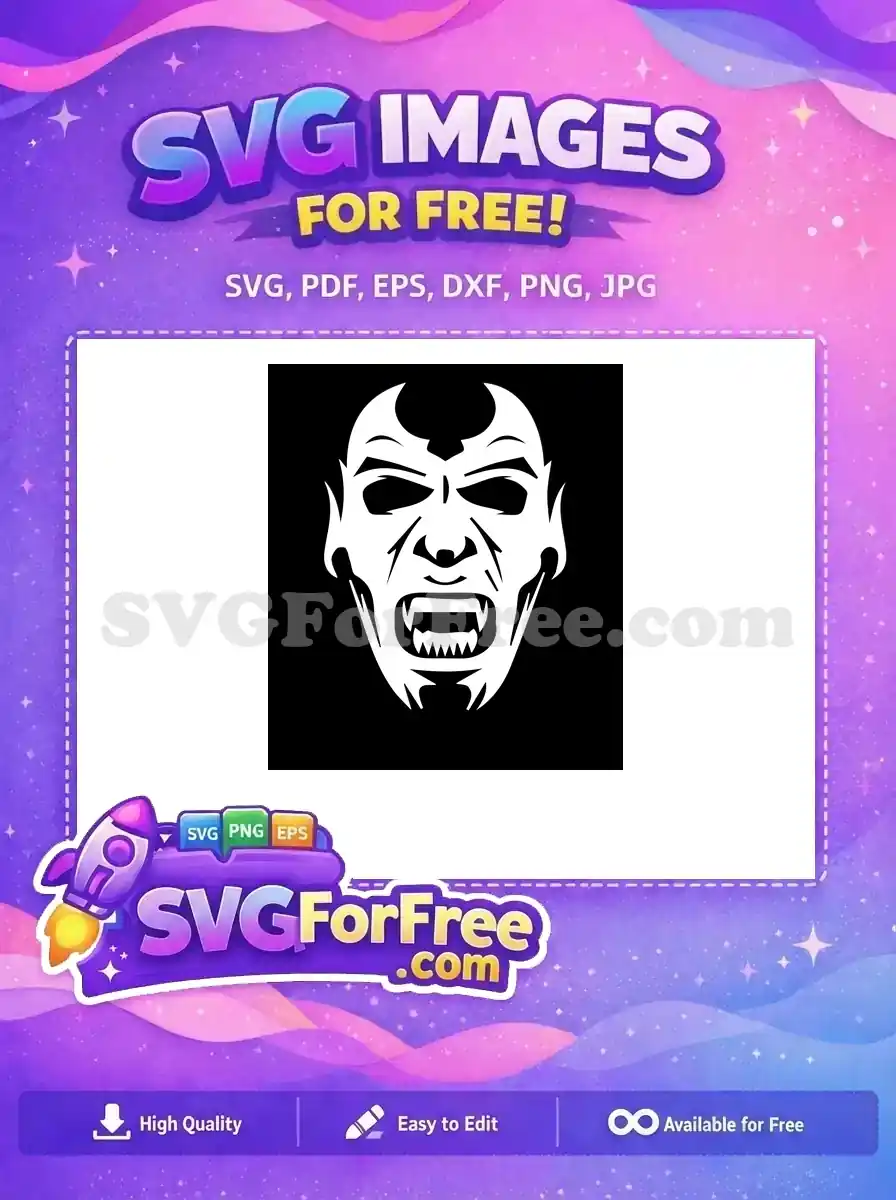 Free Sharp Fangs Free Pointed Ears Vampire Free SVG