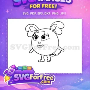 Free Bat Wing Ears Free Happy Expression Vampirina Free SVG