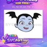 Free Bat Wings Free Smiling Face Vampirina Free SVG - Instant Download