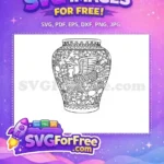 Free Silhouette Line Free Art Category 1 Free SVG 1 - Instant Download