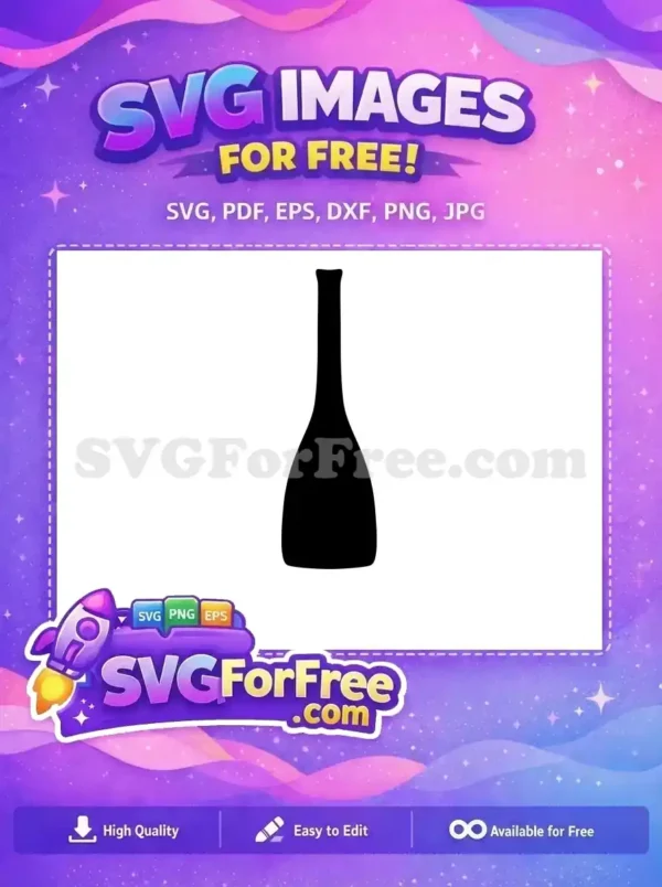 Free Black Vase Free Silhouette Classic Home Free SVG Free Black Vase Free Silhouette Classic Home Free SVG
