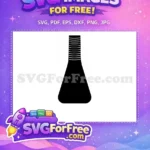 Free Simple Lines Free Modern Vase Silhouette Free SVG - Instant Download