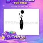 Free Silhouette Vase Free Flower Vase Silhouette Free SVG - Instant Download