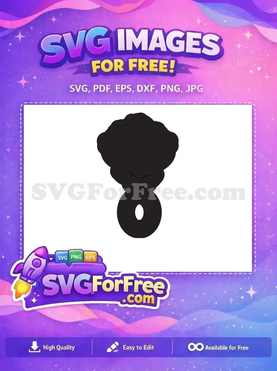 Free Afro Silhouette Free Vase Silhouette Category 1 Free SVG
