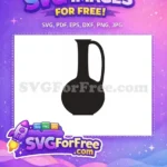 Free Elegant Pitcher Free Classic Design Vase Free SVG - Instant Download