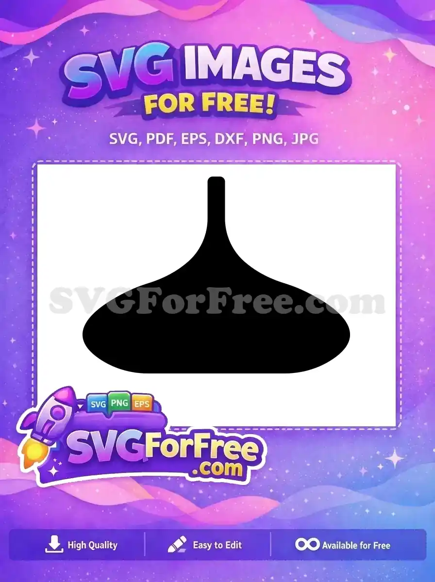 Free Elegant Shape Free Black Vase Silhouette Free SVG