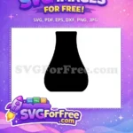 Free Number One Free Vase Silhouette Free SVG 13 - Instant Download