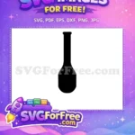 Free Flask Chemistry Free Lab Vase Silhouette Free SVG - Instant Download