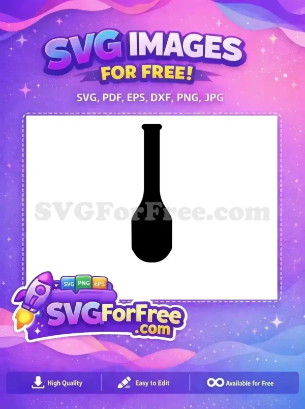 Free Flask Chemistry Free Lab Vase Silhouette Free SVG