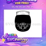 Free Number One Free Vase Silhouette Free SVG 16 - Instant Download