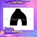 Free Black Silhouette Free Vase Silhouette Category 1 Free SVG - Instant Download