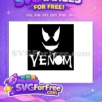 Free White Eyes Free Sharp Teeth Venom Free SVG 2 - Instant Download
