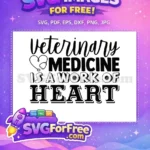 Free Heart Stethoscope Free Work of Heart Veteran Quotes Free SVG - Instant Download