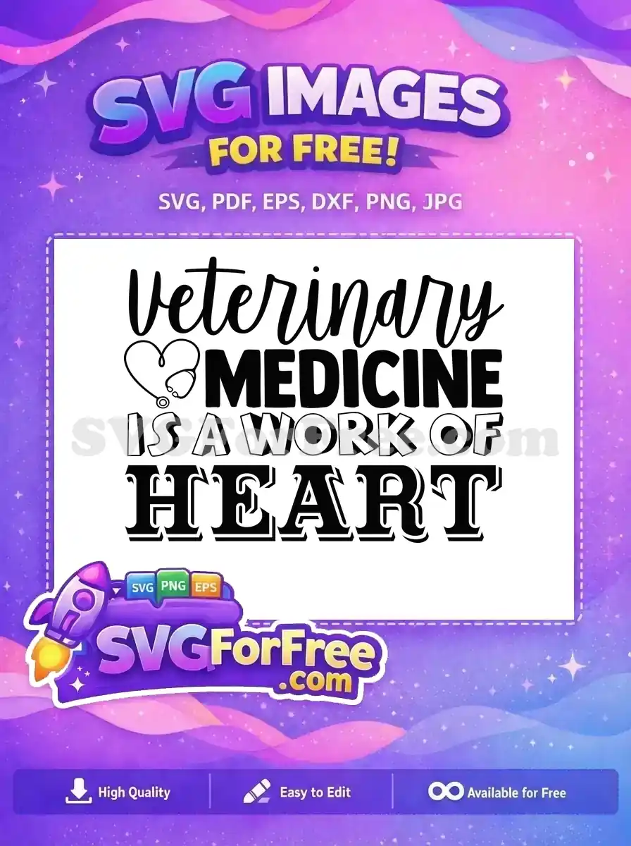 Free Heart Stethoscope Free Work of Heart Veteran Quotes Free SVG