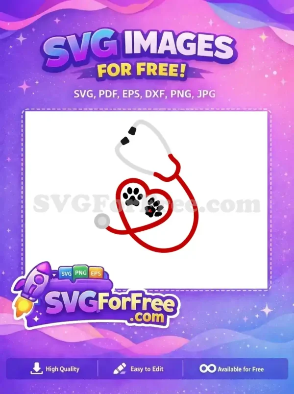 Free Red Heart Stethoscope Free Medical Veteran Quotes Free SVG