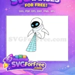 Free Blue Eyes Free Scanning Beam WALLE Free SVG - Instant Download