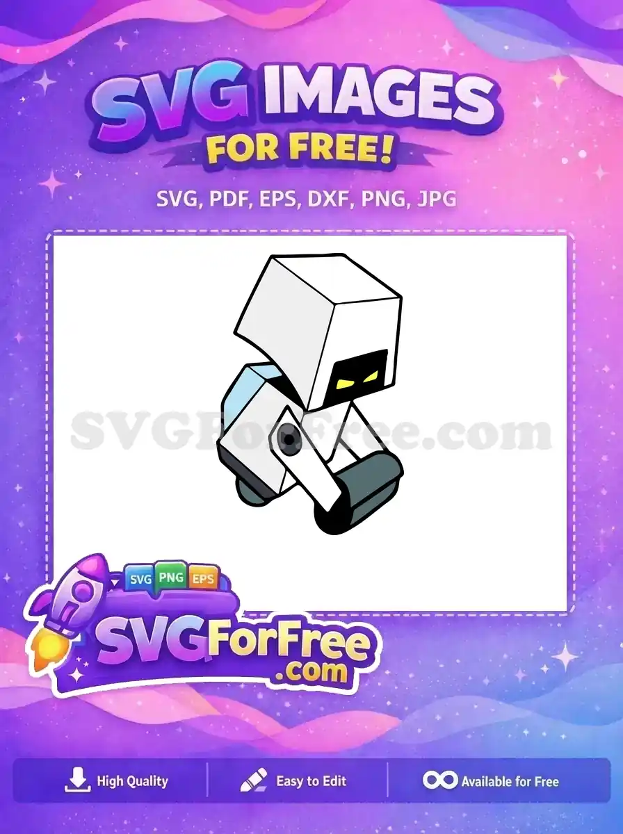 Free Sad WALLE Free Robot Free WALLE SVG