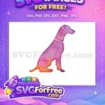 Free Pink Purple Dog Free Collar Pet Free SVG - Instant Download
