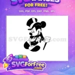 Free Tuxedo Mickey Free Top Hat Wedding Free SVG - Instant Download