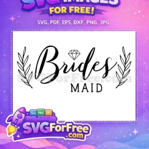 Free Bridesmaid Floral Free Diamond Wedding Free SVG Free Bridesmaid Floral Free Diamond Wedding Free SVG