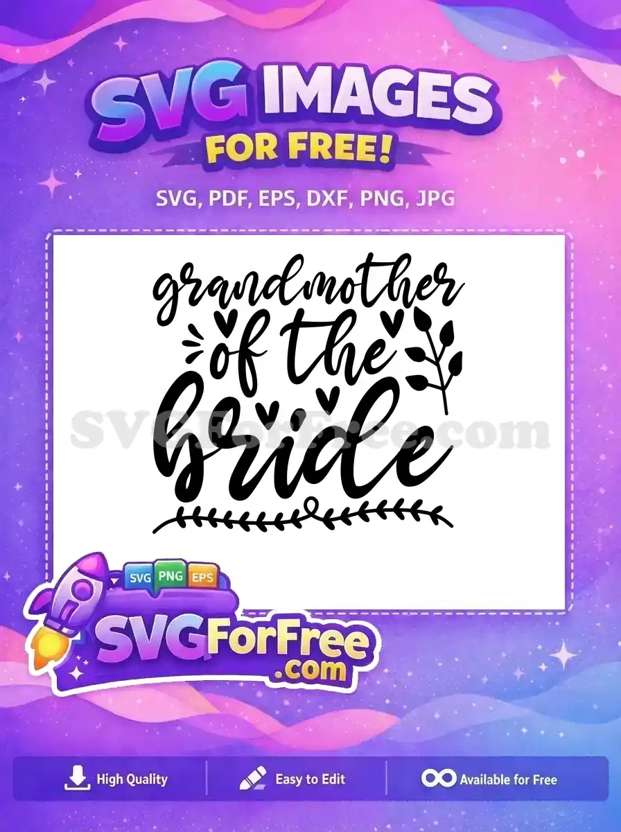 Free Wedding Bells Free Mr Mrs Wedding Free SVG 1