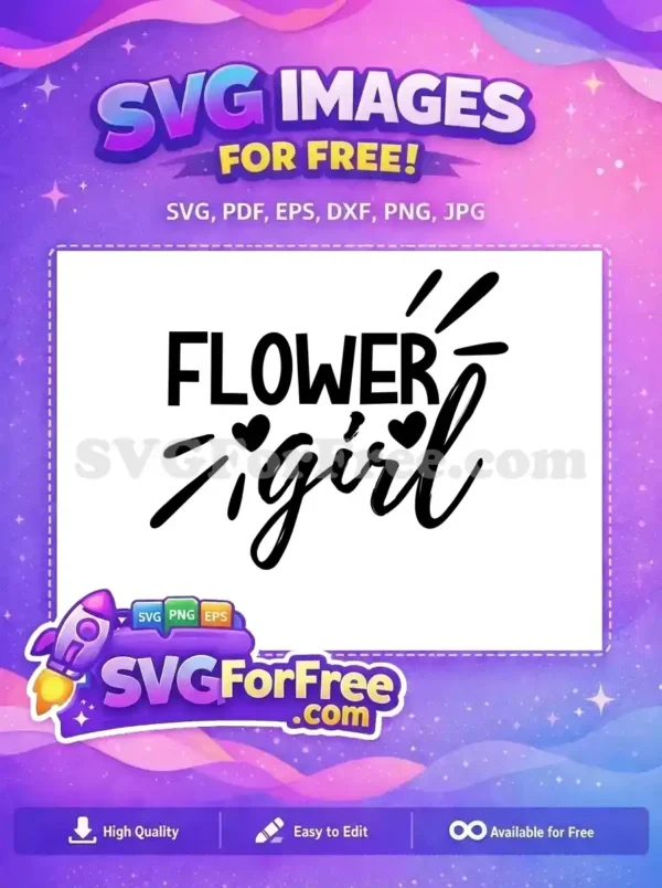 Free Floral Heart Free Wedding Flower Girl Free SVG Free Floral Heart Free Wedding Flower Girl Free SVG