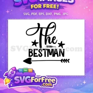 Free Arrow Stars Free Bestman Wedding Free Silhouette SVG