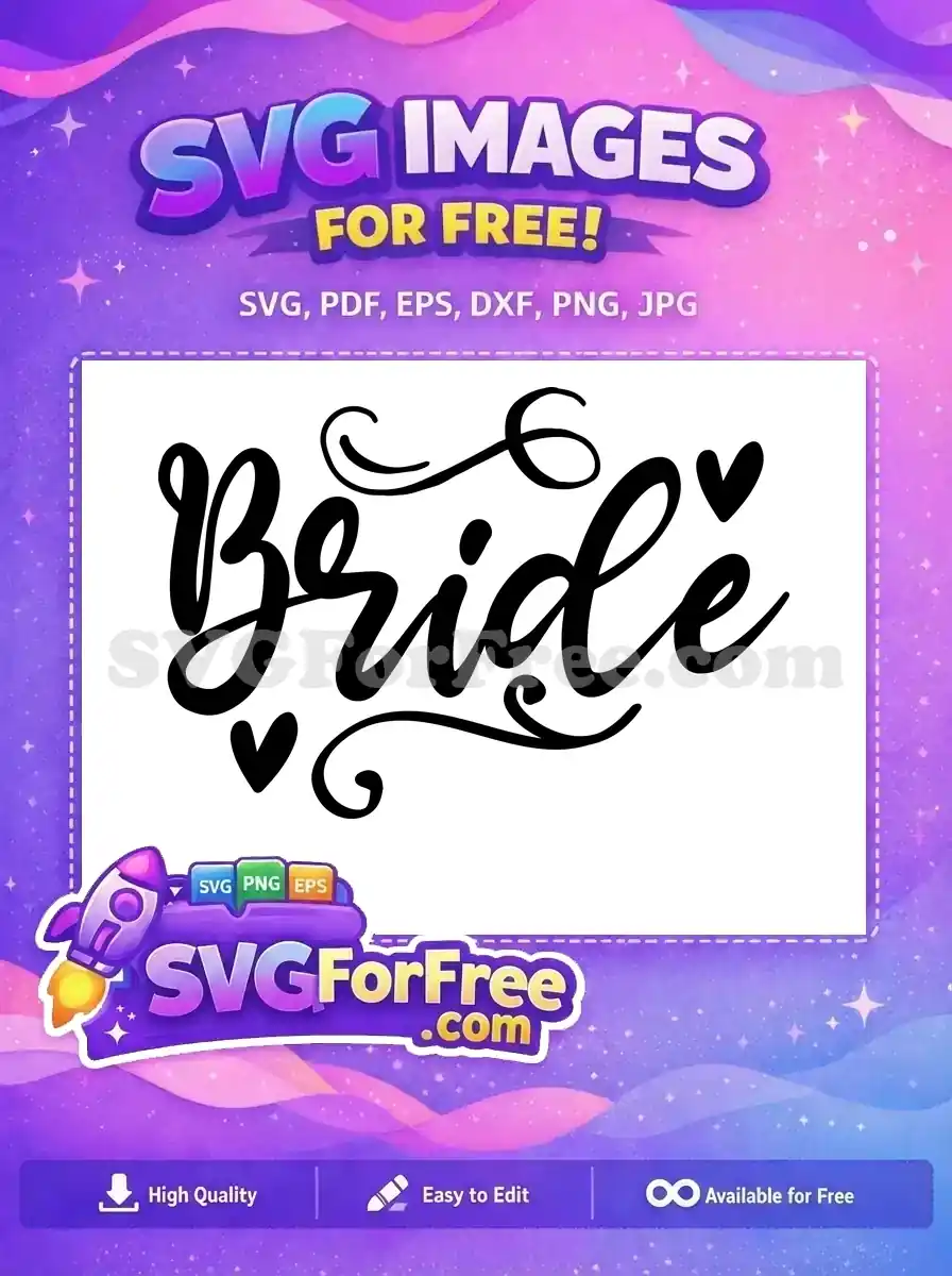 Free Wedding Titles Free Heart Wedding Quotes Free SVG 6