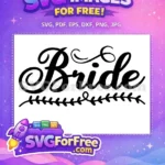 Free Wedding Titles Free Wedding Quotes Silhouette Free SVG 3 - Instant Download