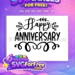 Free Decorative Swirls Free Anniversary Celebration Wedding Free SVG - Instant Download