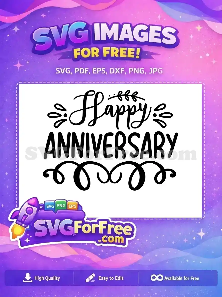 Free Decorative Swirls Free Anniversary Celebration Wedding Free SVG