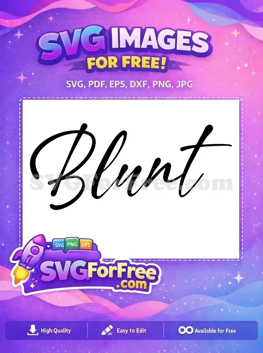 Free Weed Blunt Free Blunt Smoking Life Free SVG