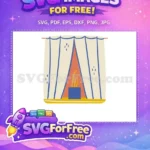 Free Window View Free Abstract Plant Orange Background Free SVG - Instant Download