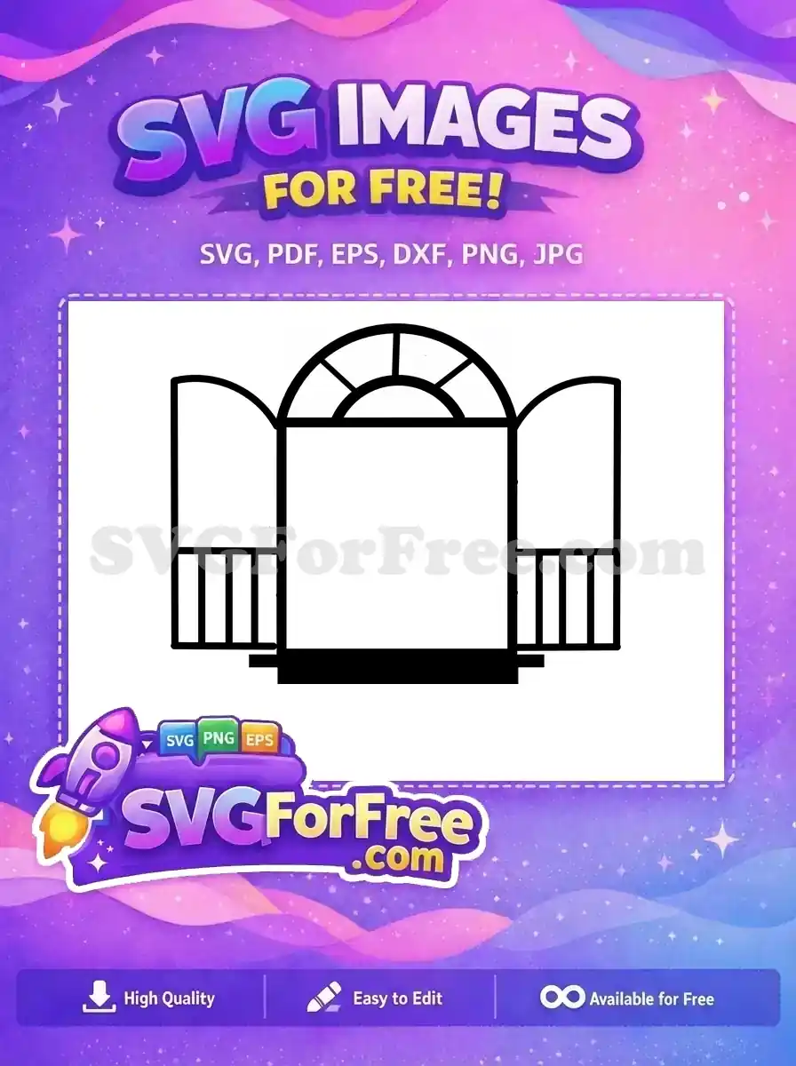 Free Clear View Free Window Simple One Free SVG