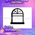 Free Character 1 Window Free Silhouette Free SVG 2 - Instant Download