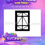 Free Number One Free Window Silhouette Movie Free SVG 6 - Instant Download