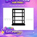 Free Number One Free Window Halloween Free SVG - Instant Download
