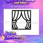 Free Number One Free Window Design Movie Free SVG - Instant Download